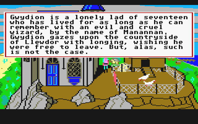 King's Quest III: To Heir Is Human screenshot 3 for Atari ST